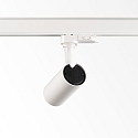 Ideal Lux 3-faset spot FOX 8W SMALL / ON-OFF 830 justerbar, on/off IP20, hvid mat 