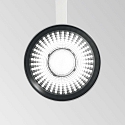 3-faset spot FOX 25W BIG / ON-OFF 830 justerbar, on/off IP20, hvid mat 