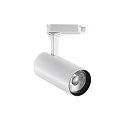 Ideal Lux 3-faset spot FOX 25W BIG / ON-OFF 830 justerbar, on/off IP20, hvid mat 