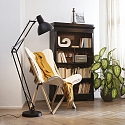 Standerlampe WALLY med afbryder E27 IP20