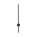 Ideal Lux wall luminaire ESSENCE 70 IP20, black