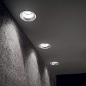 Indbygnings loftlampe OFF 162 rund IP20, hvid