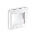 V�gindbygningslampe WIRE FI D14 down, asymmetrisk, omskiftelig IP65, hvid 