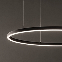 Ideal Lux pendant luminaire ORACLE SLIM 500 round, adjustable IP20, white 