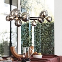 Ideal Lux Pendel PERLAGE rund, 14-flammer G9 IP20, sort 