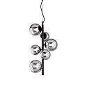 Pendel PERLAGE 6-flammer, lodret G9 IP20, sort 