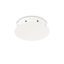 baldakin MAGNETICO 8 LUCI rund, 8-fold, hvid mat