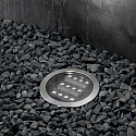 Ideal Lux floor recessed luminaire TAURUS PT D21 ACCENT ROUND 3-fold, swivelling, walkable, switchable IP67, steel 