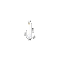 Ideal Lux pendant luminaire EQUINOXE SP1 G4 IP20, brass