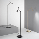 Standerlampe DIESIS svingbar, drejelig, med afbryder IP20