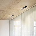Installationshus BENTO 3-fold, firkantet, med ramme