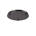 baldakin ROUND STANDARD � 30CM 3-fold, rund, sort mat