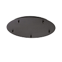 baldakin ROUND STANDARD � 46CM 5-fold, rund, sort mat