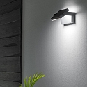 Ideal Lux Udend�rs wall luminaire SWIPE AP LED LED IP54, antracit
