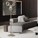 Ideal Lux floor lamp EQUINOXE PT4 4 flames G4 IP20, brass