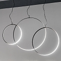 Ideal Lux pendant luminaire CIRCUS SP 74 LED IP20, black