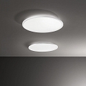 Ideal Lux Loftlampe FLY SLIM PL LED LED IP40, pulverlakeret, hvid