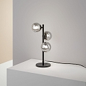 Ideal Lux Bordlampe PERLAGE TL3 3-flammer G9 IP20, sort