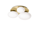 Loftlampe NINFEA PL3 3-flammer GX53 IP20, messing