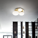 Ideal Lux Loftlampe NINFEA PL3 3-flammer GX53 IP20, messing