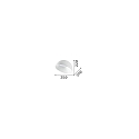 Ideal Lux ceiling luminaire COROLLA 22 IP20, white 