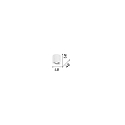 Ideal Lux Loftlampe DOT PL LED LED IP20, sort