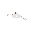 indbygningsroset ROUND RECESSED 1-fold, rund, hvid mat