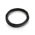 kabel CAVO TESSUTO lige, sort
