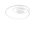 ceiling luminaire OZ PL DALI/PUSH round, DALI controllable IP20, white matt dimmable