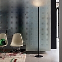 Ideal Lux Standerlampe LOOK PT1 med afbryder, indirekte, med ledningsd�mper LED IP20, sort mat 