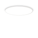 Loftlampe FLY SLIM PL LED LED IP40, pulverlakeret, hvid