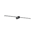 wall luminaire FILO IP44, black 