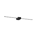 wall luminaire THEO 75 IP20, black 