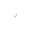 Ideal Lux Udendørs wall luminaire ATOM UP/DOWN IP54, hvid 