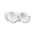 wall luminaire DODO 2 flames GX53 IP20, white dimmable