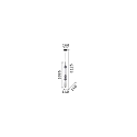 Ideal Lux pendant luminaire LUMIERE IP20, white 