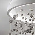 Ideal Lux ceiling luminaire ARMONY 60 IP20, white dimmable