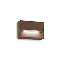 Udendørs wall luminaire DEDRA IP65, kaffebrun 