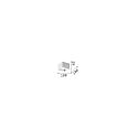 Ideal Lux ceiling luminaire SPIKE PL1 SQUARE GX53 down, square, rigid GX53 IP20, black matt 