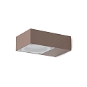 Udend�rs wall luminaire SIRIO GX53 IP65, kaffebrun 