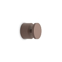 Udend�rs wall luminaire TOFFEE IP65, kaffebrun 