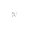 Ideal Lux outdoor wall luminaire STYLE led IP54, black 