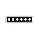 Indbygnings loftlampe LIKA SLIM D24 FI RECESSED TRIM 12-flammer, UGR < 19, on/off IP20, hvid mat 