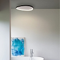 Ideal Lux ceiling luminaire GEMINI 81 DALI controllable IP20, black dimmable