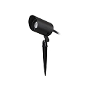 Jordspydslampe KOALA IP65, sort 