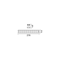 Ideal Lux ceiling recessed luminaire LIKA D27 FI RECESSED TRIM 10 flames, on/off, with trim IP20, white matt 