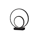table lamp OZ TL ON-OFF round, with switch IP20, black matt 