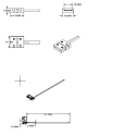 ISOLED stik kontakt, hvid