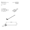 ISOLED stik kontakt, hvid
