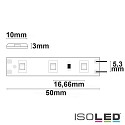 ISOLED LED SIL830-Flex strip, 12V, 4.8W, IP52, warm white